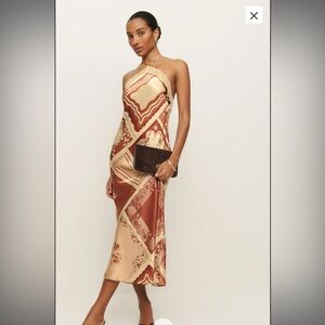 Reformation Aara Silk Dress